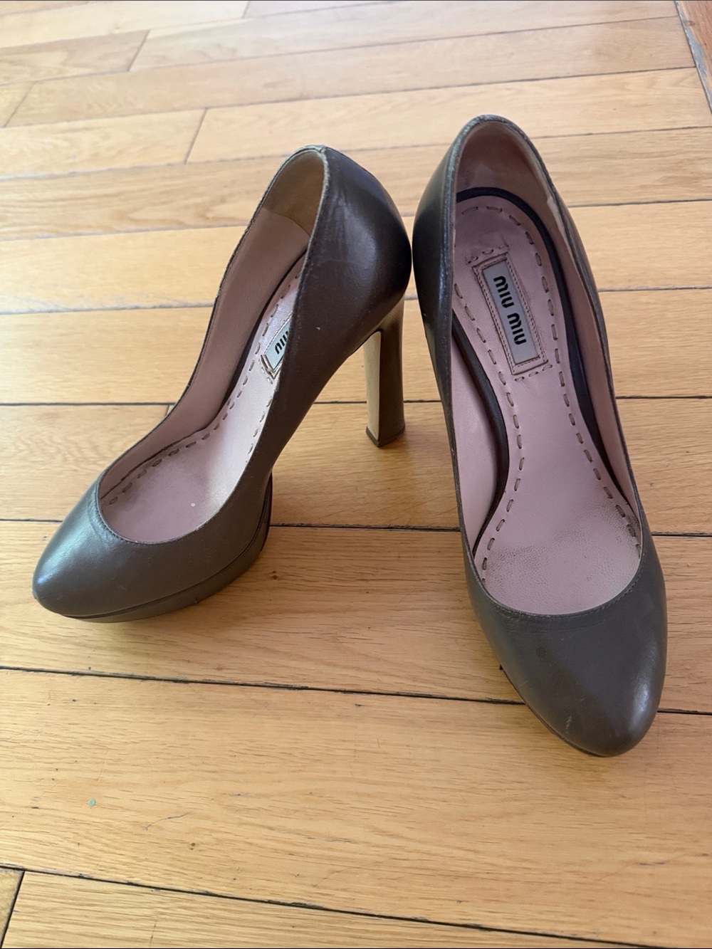 Miu Miu Platform pumps size 36